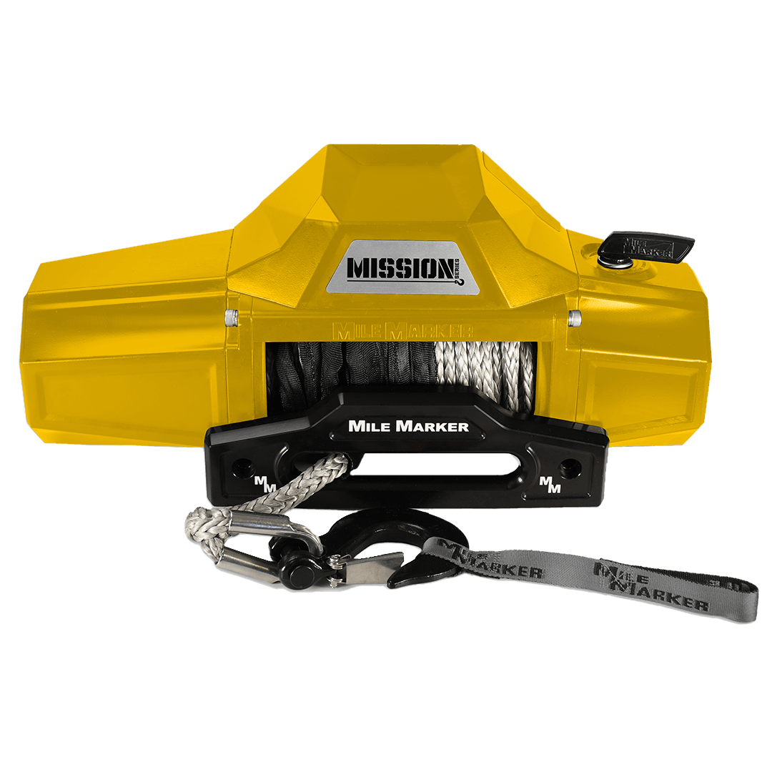 Mission Winch Series 8k - Sunshine Yellow